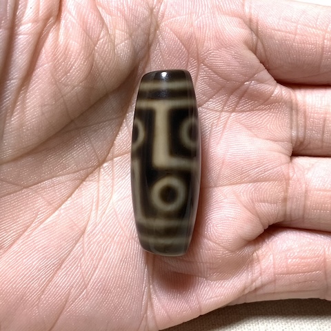 Six Eyed Dzi Bead