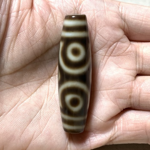 Six Eyed Dzi Bead