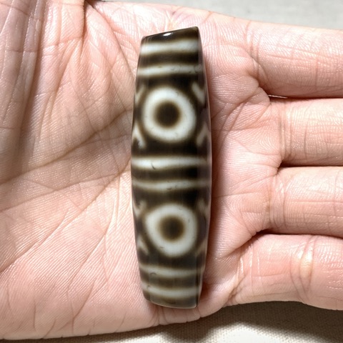 Six Eyed Dzi Bead