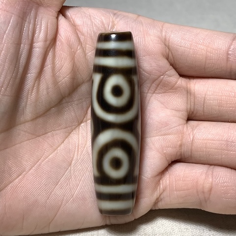 Six Eyed Dzi Bead