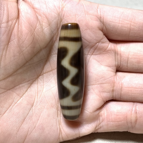 Water Wave Dzi Bead