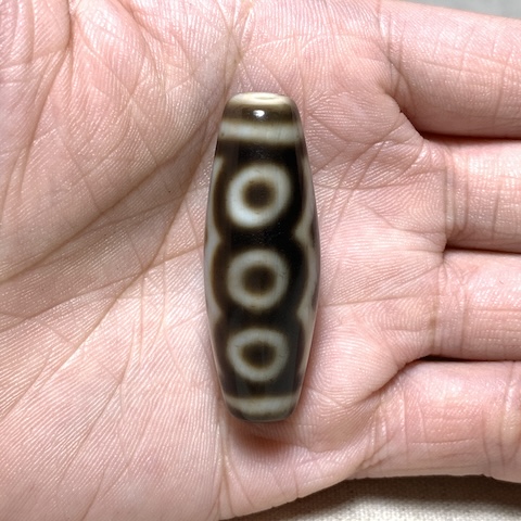 Four Eyed Dzi Bead